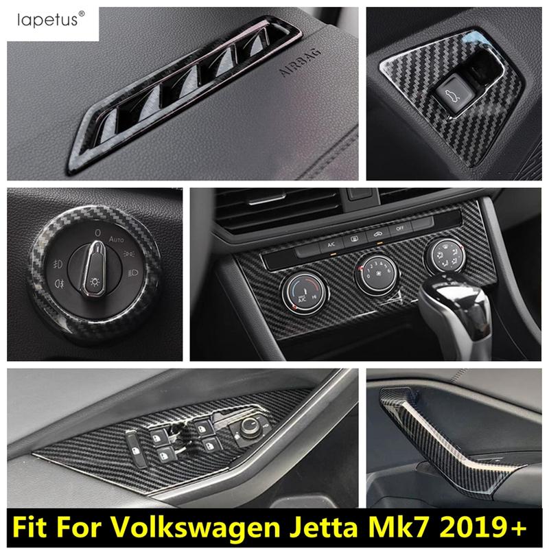Rear Door Button / Window Lift / Head Light / Air AC Vents Cover Trim For Volkswagen Jetta Mk7 - Accessories Interior
