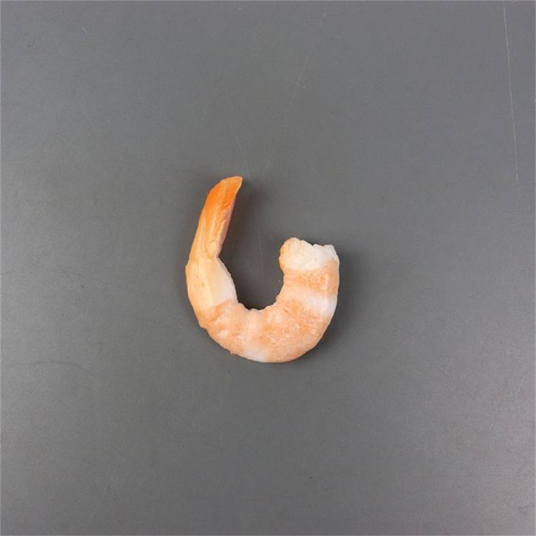 4 Pezzi/Confezione Gamberetti Artificiali Pvc Cibo Similato Modello Gamberetto Cibo Similato