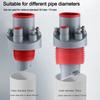 Anti Odor Sink Drain Pipe Adapter Sealing Ring Multifunctional Dishwasher Water Pipe Connector Neat Drainage Water Pipe Joint