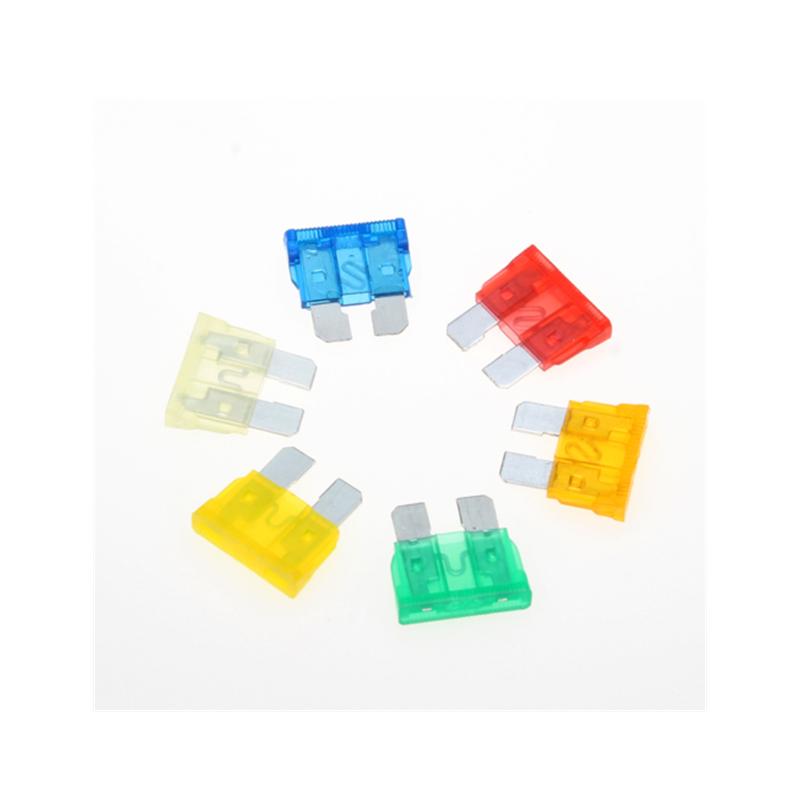 120 BUC Cutie Port Siguranțe cu Lame Auto Vehicul Circuit Cutie Siguranțe Asortiment Siguranțe cu Lame 5A-30A