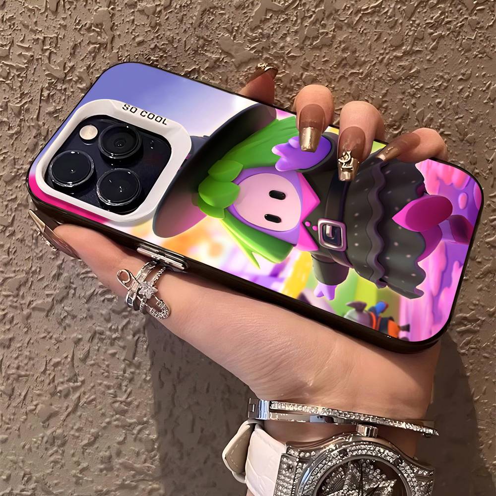 F-Fall G-Guys Party Game Color Phone Case For IPhone 17 16 15 14 13 12 11 Pro Max Plus Pro Shell