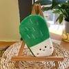Plush Vegetable Shape Coin Purse With Data Cable Organizer For Kids And Teens