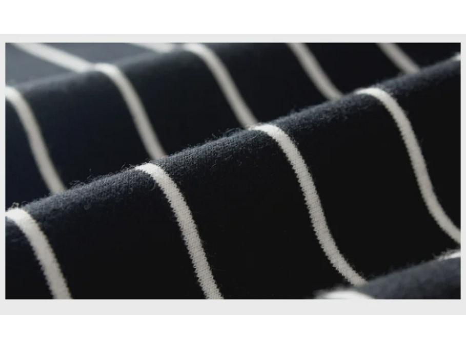 2024 Herbst Koreanische Kinder gestreifte Frottee Sweatshirts für Jungen