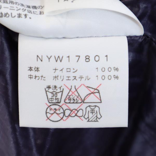The North Face NYW17801 Logo Embroidery Batting Vest S Purple Outdoors Women Used