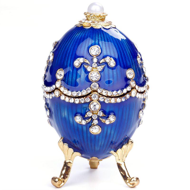 Buy Jewelry Organizer Faberge Egg Jewelry Vintage StyleTrinket Box at affordable prices — free