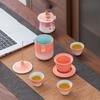 Tao Zhide Ceramic Portable Travel Tea Set