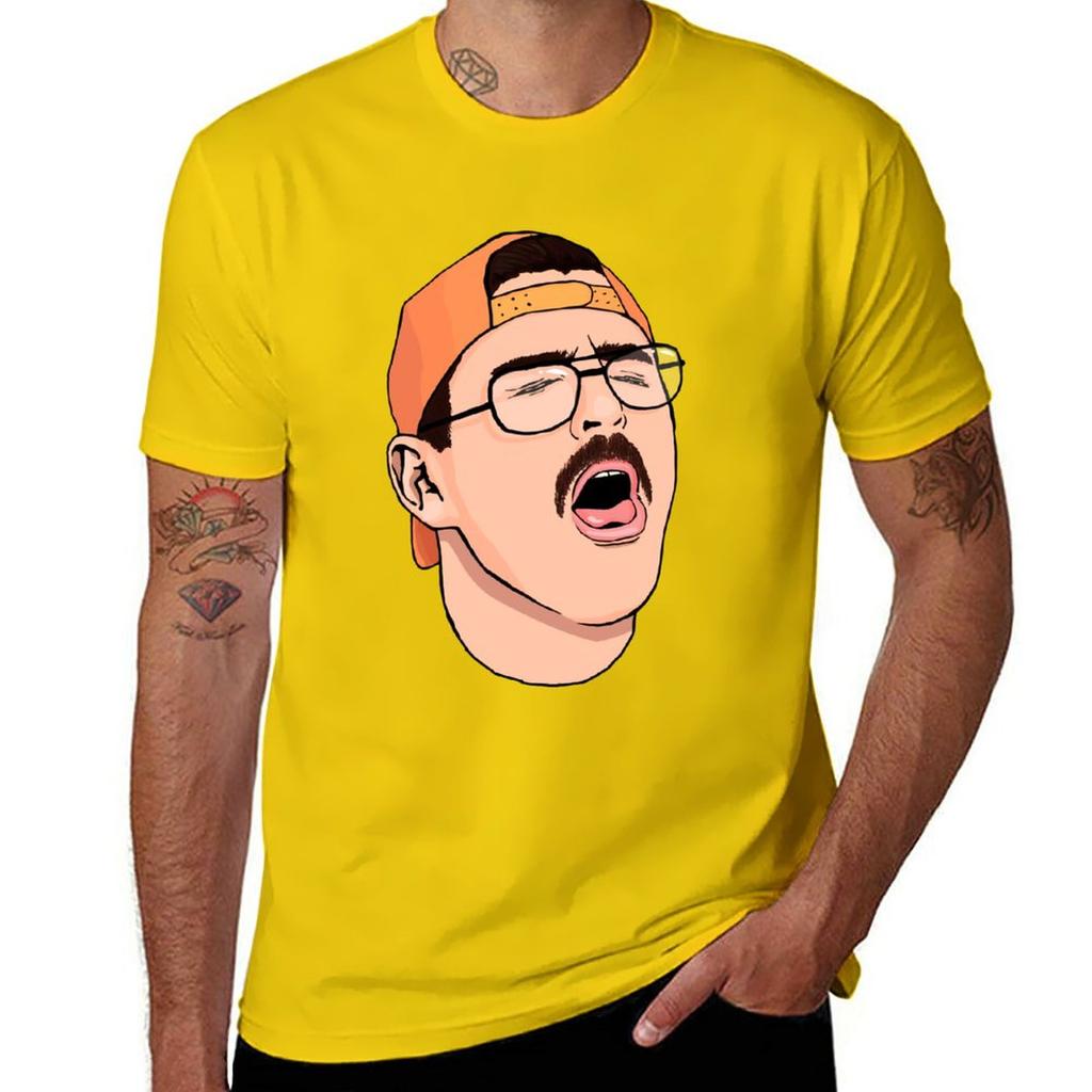 Julien Coughing TShirt Blanks Quickdrying T Shirts Men