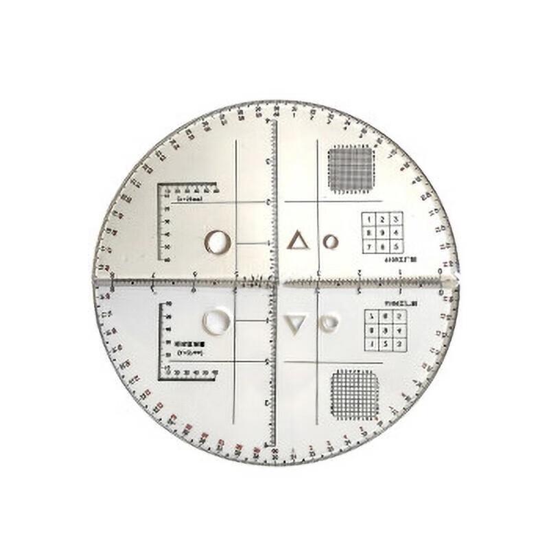 Multi-purpose Navigation Semicircle Ruler