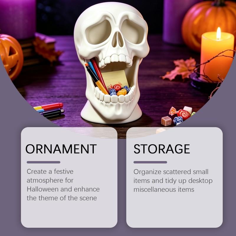 DOWMOO Halloween Skull Decor Creative Realistic Design Party Atmosphere Ornament