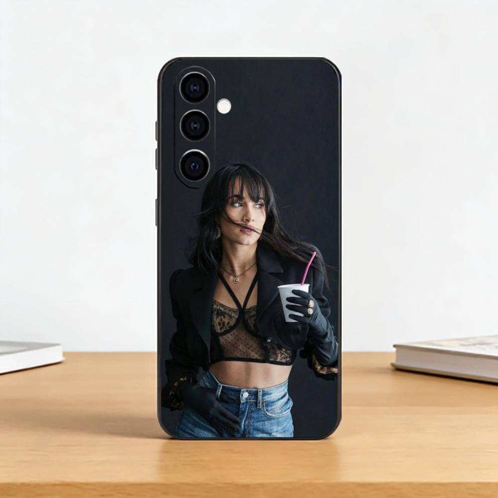 Singer A-Aitana Cuarto Azul Phone Case For Samsung Galaxy A73,A72,A71,A70,A53,A52,A51,Soft Silicone Black Cover