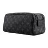 Louis Vuitton Dopp Kit Monogram Coated Canvas And Washable Fabric Toiletry Bag Men Toiletry Bag Black M46354