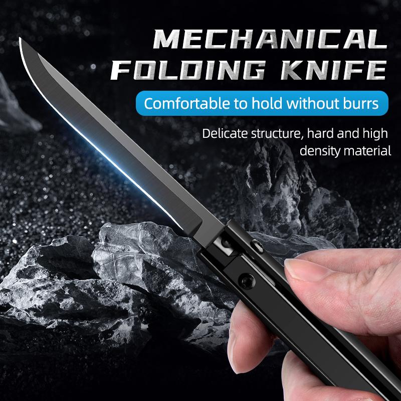 outdoor high hardness portable small knife, mechanical folding knife, household fruitknife with knife coverfruitknife fruitknife