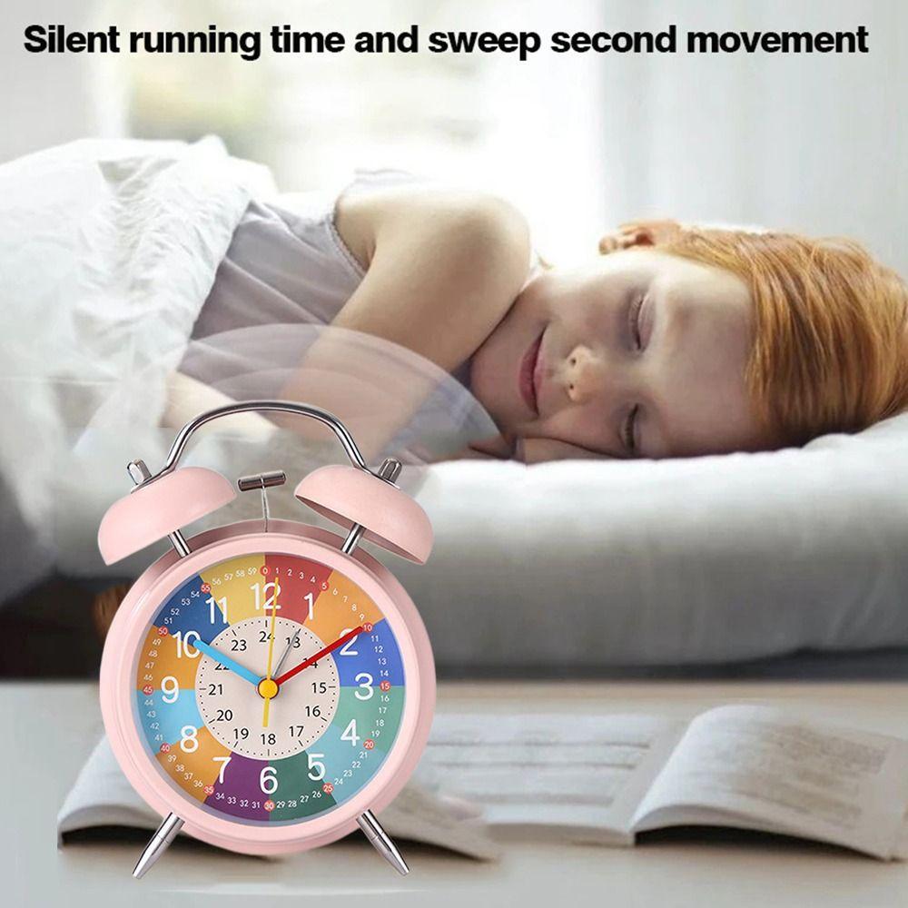 Early Education Table Alarm Clock Cartoon Number Desktop Clock  Home Decor