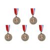Medaglie premio medaglia d'oro/argento/bronzo da 5 cm per giochi di palla maratona (rame)