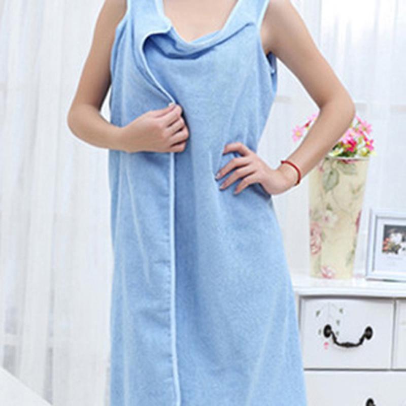 Wearable Bath Towel Super Absorbent Microfiber Beach Body Wrap Spa Towel