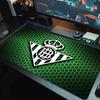 Real Betis stone Color Mouse Pad Large Gaming Table Cushion Non-slip Laptop Tablet Big Mousepad XXL Mat Mini PC Playmat With Lock edge