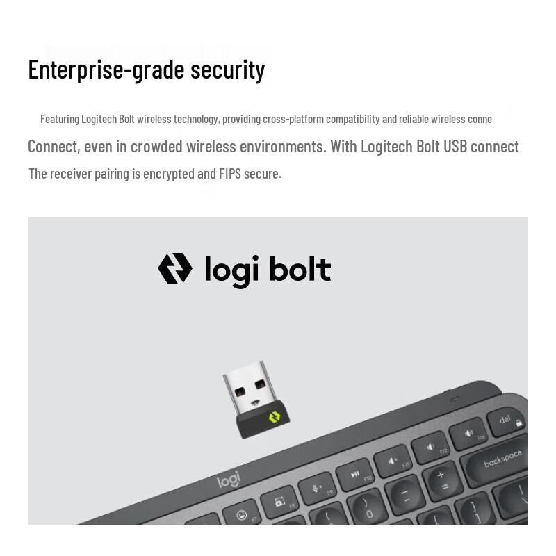 Logitech MX Keys Mini Wireless Backlit Keyboard
