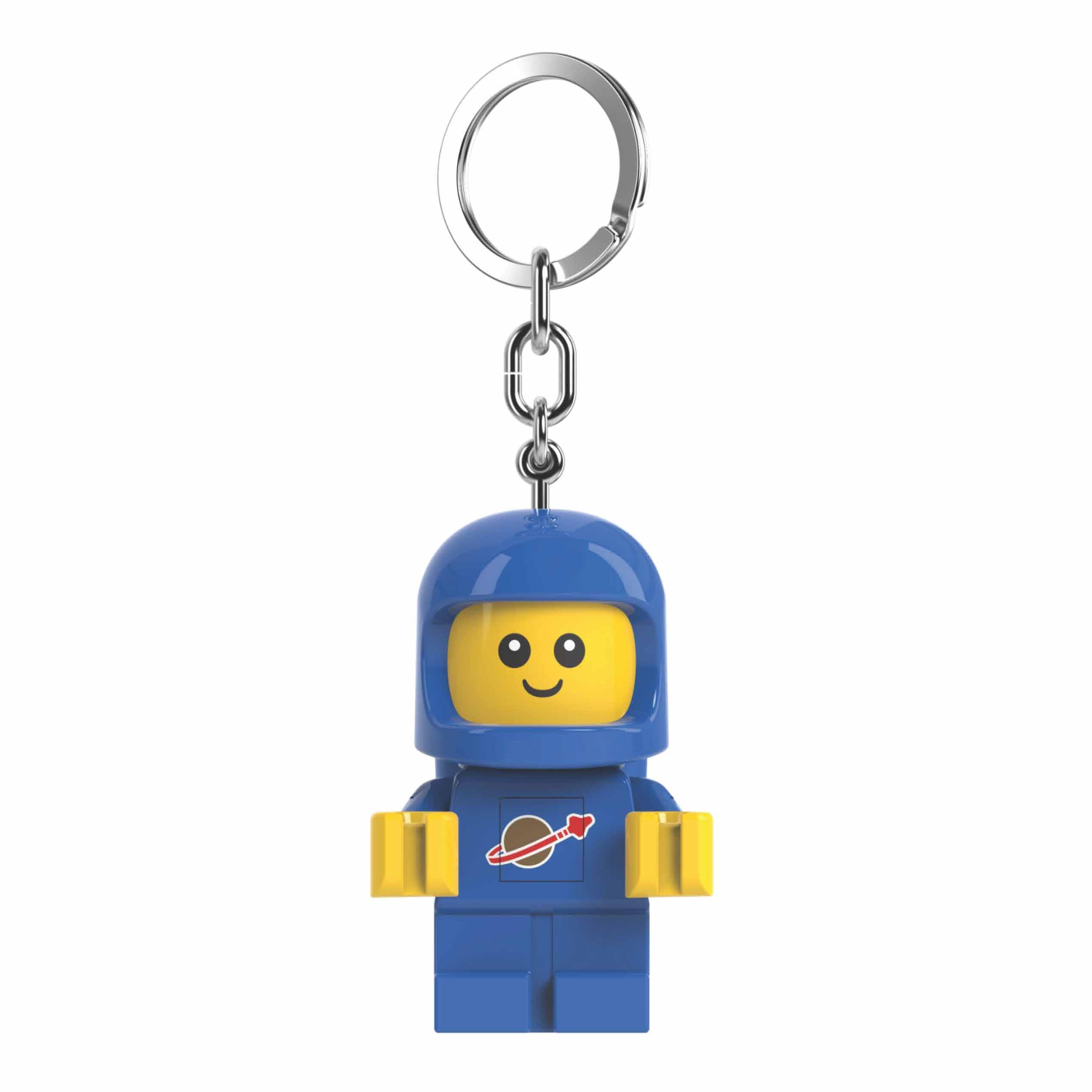 

IQ Iconic Spacebaby Keychain with LED Keychain Light, Building Blocks, Toy Doll, Articulated Minifigure