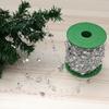 Plastic Star Beads Chain Electroplated Christmas Star Chain Decoration  For Diy Jewelry Making