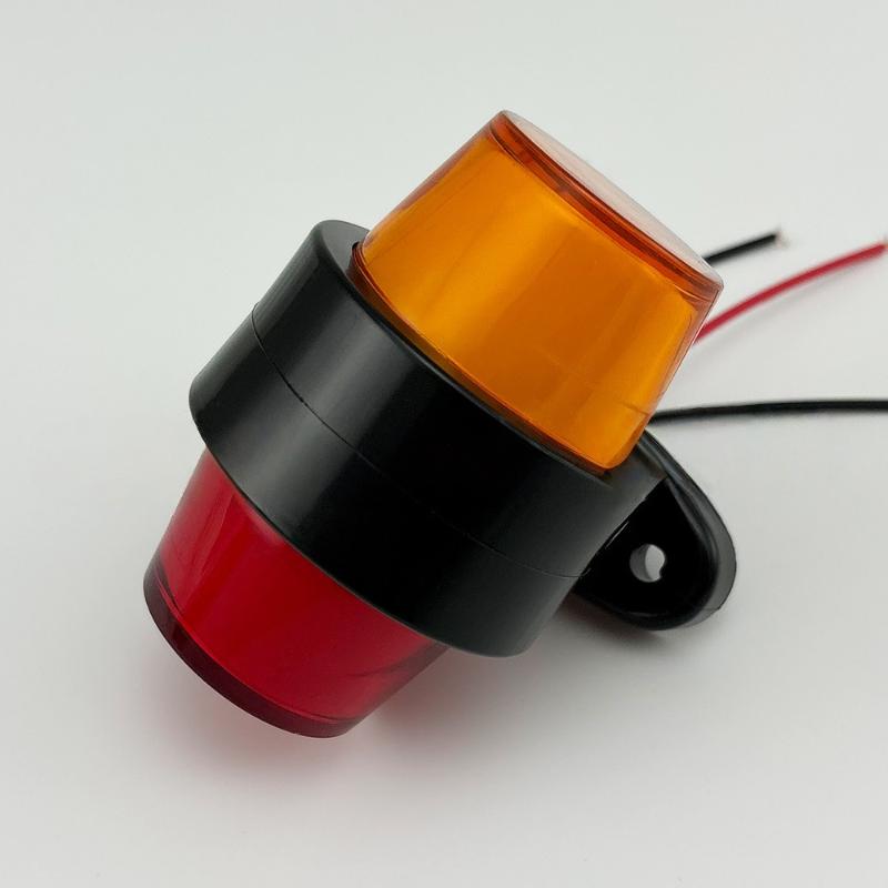 Side Marker LED Light 12V 24V for Trailer Truck Lorry Outline Indicator Lamp Bright Waterproof Amber Red White Lighting Accessory