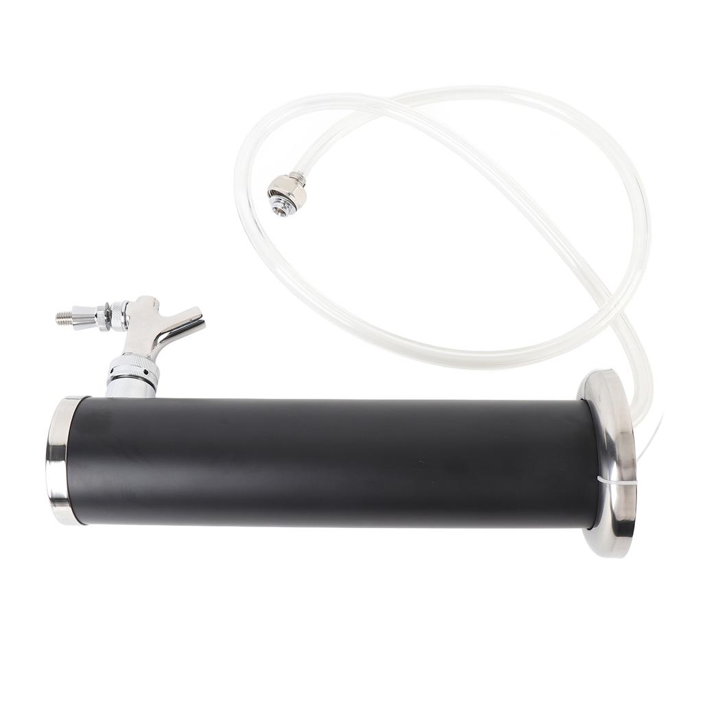 Single Tap Stainless Steel Draft Beer Tower 3 Inch Column Draft Beer Tower Dispenser Kit for
