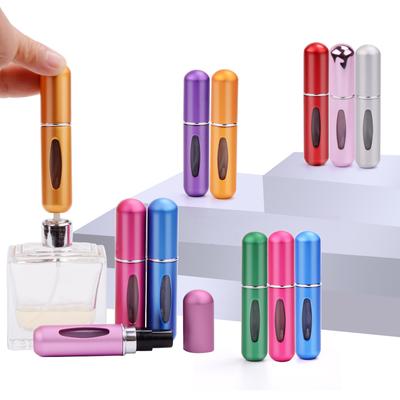 5ml New Portable Mini Refillable Perfume Bottle With Spray Scent Pump Empty Cosmetic Containers Atomizer Bottle For Travel Tool