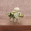 Brass Bee Ornament Study and Office Decoration Gift Craft Collectible Animal Decoration