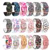 20mm 22mm Silicone Strap For Samsung Galaxy Watch Gear S3 Active 2 Graffiti Style Strap For Garmin Watch Moto 360 HuaMi Amazfit Bip Huawei Watch Band