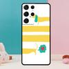 Cartoon Dachshund Sausage Dog Phone Case For Samsung Galaxy S25 S24 S23 S22 S21 Ultra S9 S10 Plus S20 FE Funda Cover Shell
