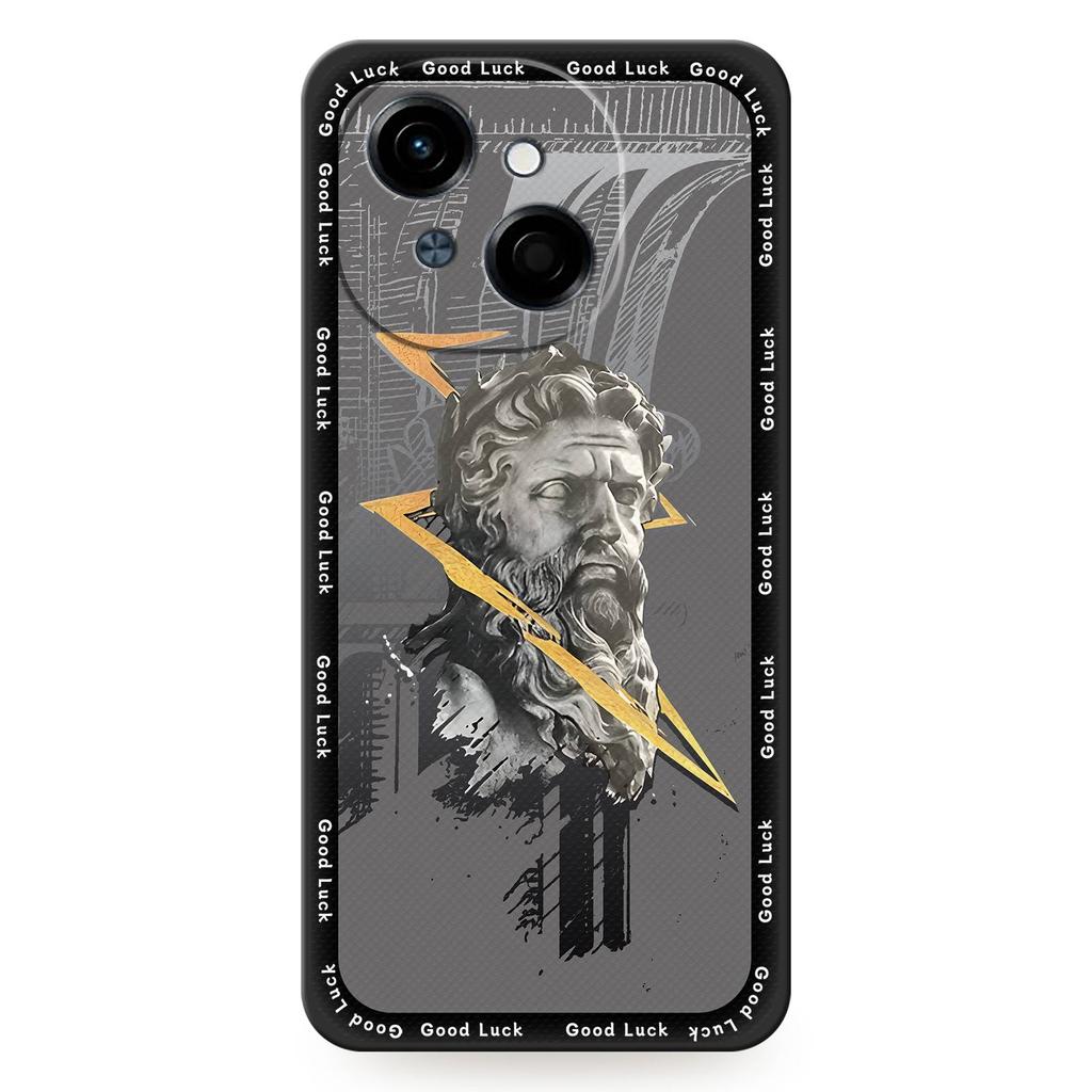Protective Dirt-resistant Phone Case For Tecno POP9 4G/Spark GO 1/GO1S/KL4 Shockproof Fashion Design Cartoon TPU Cute