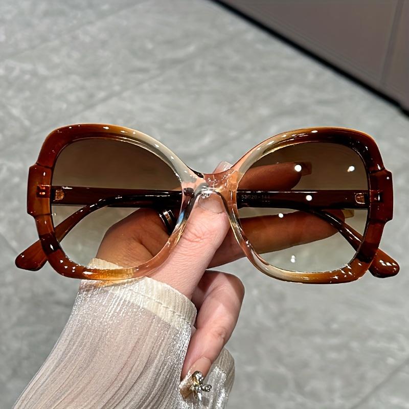 Y2K Oversized Oval Fashion Sunglasses with Green Jelly Frame - Anti-Reflective Lenses,, Perfect for Hiking, Sports & Parties