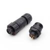 EC13 Waterproof Push-in Connector: Tail Wire-Welded, 2/3/9-Core for Navigation Systems.