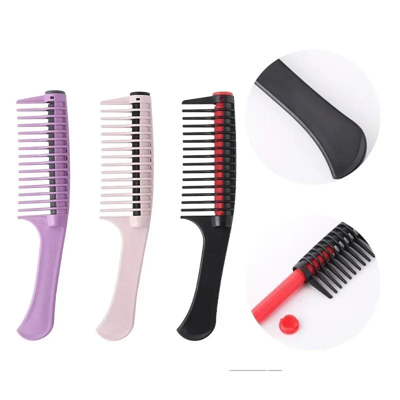 Professional Detangling Roller Comb Hair Dyeing Comb Tool Hairdressing Hair Coloring Brush Hair Dye Brush Barber Salon Comb