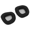 2pcs Replacement Ear Pads Noise Isolation Protein Leather Breathable Mesh Ear Cushions for Corsair
