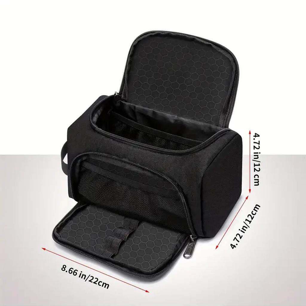 Extra-large Multi-purpose Pencil Case Durable Polyester Spacious Organizer For School Supplies & Makeup Portable Design Forteens