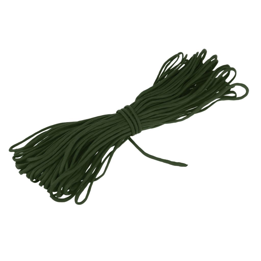 /Parachute Cord 100 Feet for Camping Tent Climbing Ropes