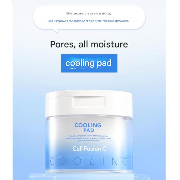 Cell Fusion C Post Alpha Cooling Pad 70 pads (3 Options)