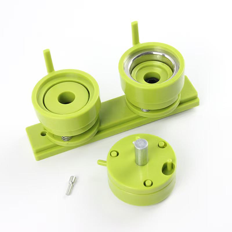 Push-Pull Badge Machine with Interchangeable Molds - Guzi Tinplate Badge Maker