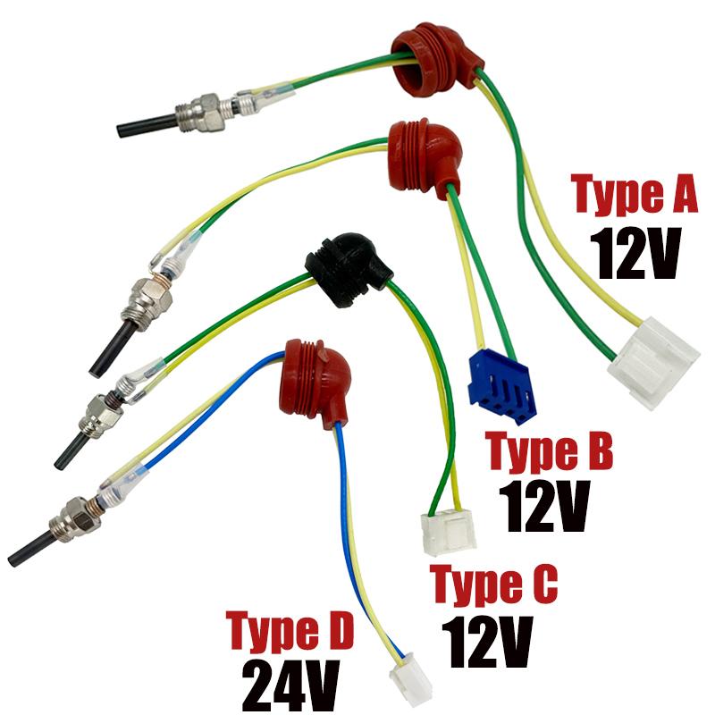 12V/24V Air Diesel Parking Heater Glow Plug Candle Cerami Pin Wrench For Eberspacher Webasto Heater Glow Candle Car Truck Boat