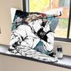 Ink Wash Hot Anime Jujutsu Kaisen Pillow Case Square Pillow Bedroom Sofa Leisure Comfort Cushion Car Home Decoration