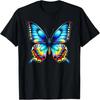 Ornate Colourful Butterfly T-Shirt