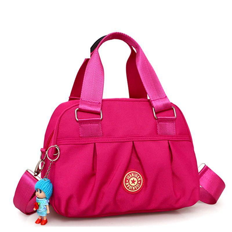 Fashion Nylon Crossbody Bag  Solid Color Shoulder Bag  Women's Casual Handbag & Purse