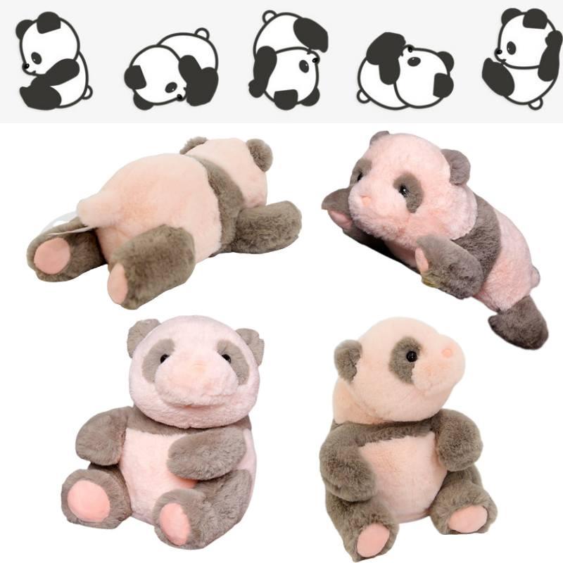 Cute Panda Plush Toy Soft And Cuddly Stuffed Animal For All Ages 22cm/0.16kg