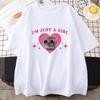 Sad Hamster Tshirt Funny Yas Queen Slayyyy Rat Tshirt Casual Short Sleeve Summer Fashion Street Tshirt High Quality Girls Tees