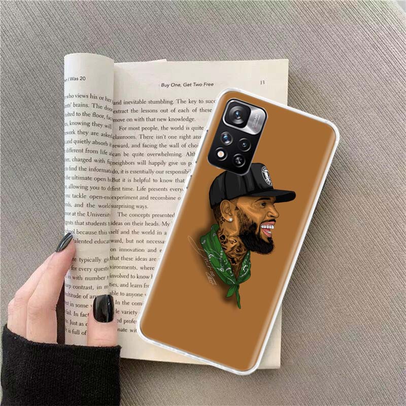 Chris Brown Amerikanischer Rapper Handyhülle Für Redmi Note 13 12 Pro Plus 14 15 Pro 5G 11 11T 11E 11S 10 Pro 10S 9 9S Hülle Handy Klar