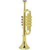 Kid Trumpet Golden Coated Plastic Children Preschool Music  Gift Wind Instrument Wind Instrument