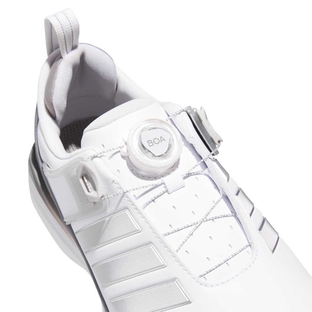 Adidas Golf Adipower 26 SL Boa Golf Size cm Men's Shoes, White/Silver Metallic/Grey Two, 27.0