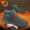 New Winter Cotton Shoes Boots Mountaineering Shoes Leather Top Casual Sneakers