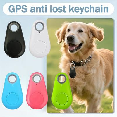 Droplet Shaped GPS Anti Loss Device Tracking Locator Bidirectional Alarm Keychain Search Device Mobile Anti-theft Reminder
