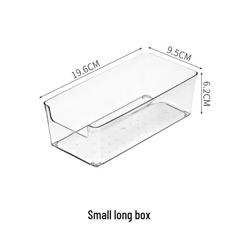 Acrylic Transparent Desk Organizer and Storage Box Set